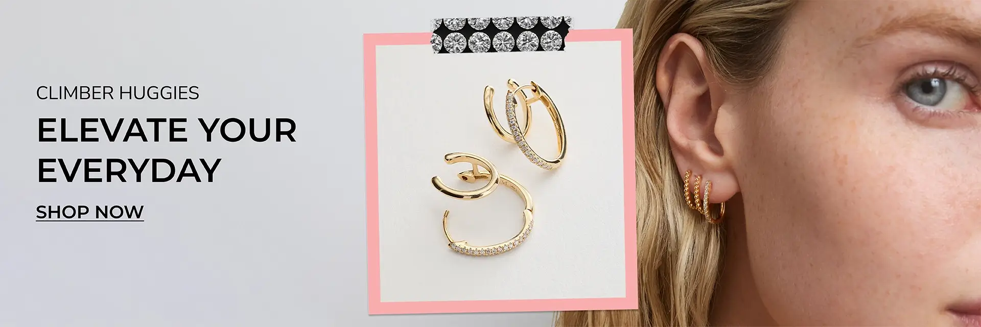 Climber Huggies. Click to shop